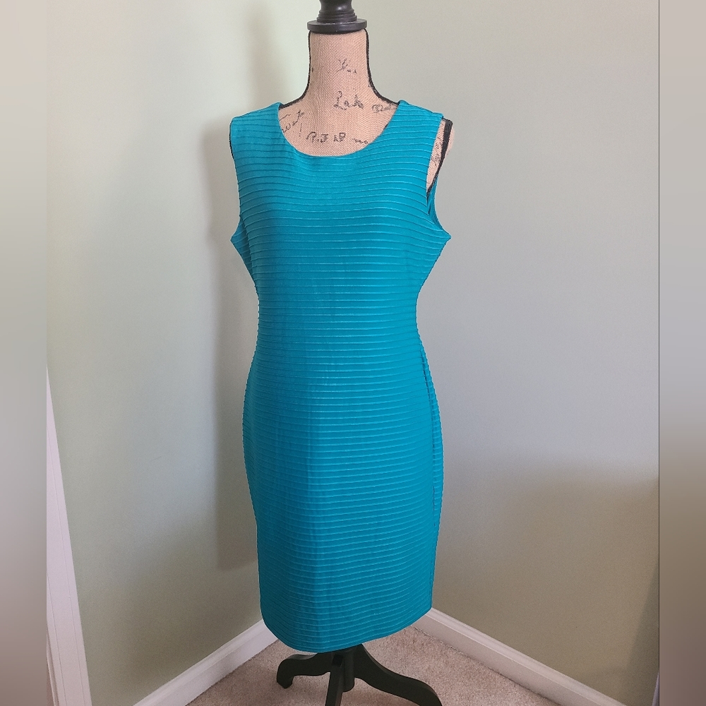 Teal Bandage Bodycon Calvin Klein Dress